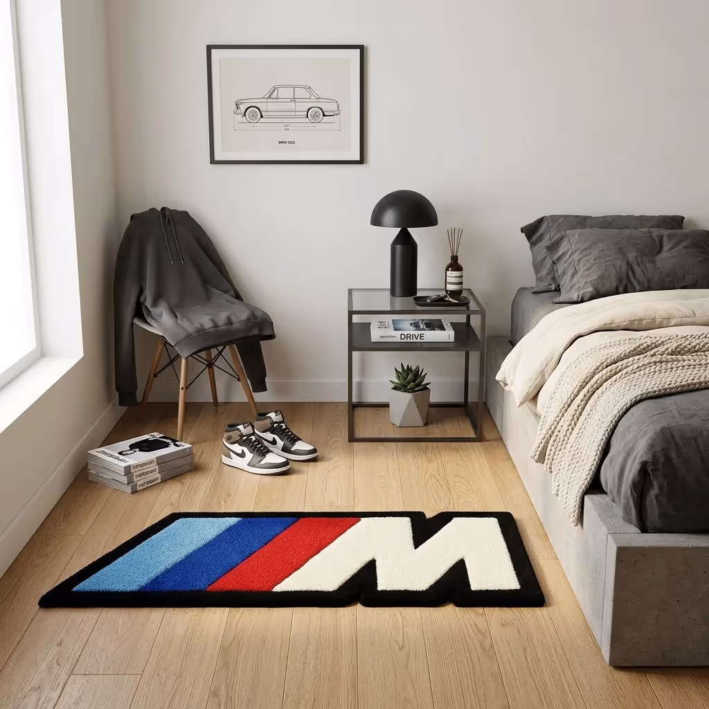 BMW M Logo Hand-Tufted Rug image 4