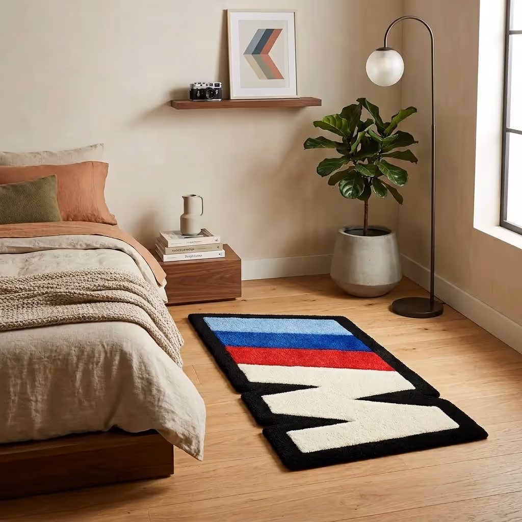 BMW M Logo Hand-Tufted Rug image 5
