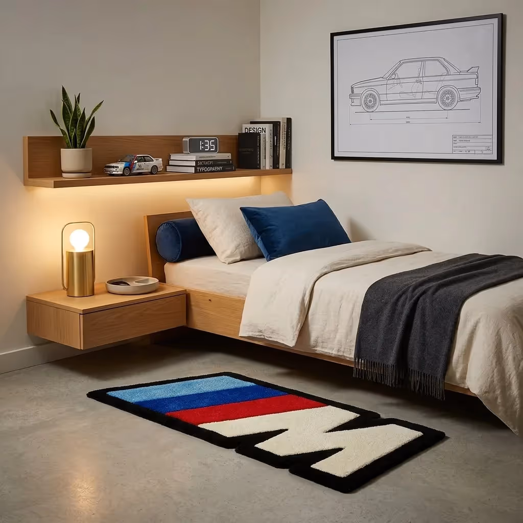 BMW M Logo Hand-Tufted Rug image 6