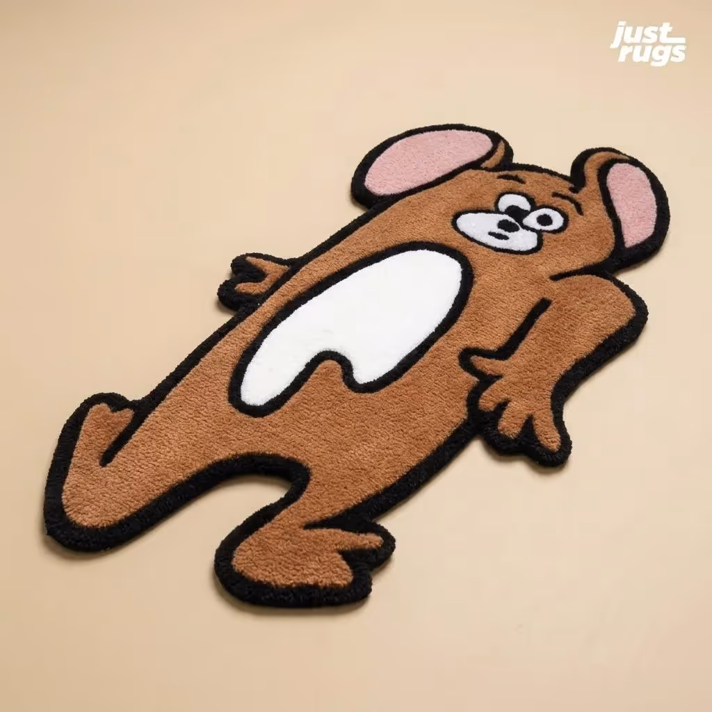 Crushed Mouse Hand-Tufted Custom Rug  image 2