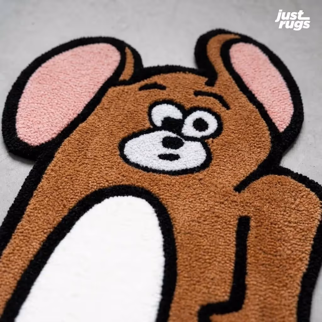 Crushed Mouse Hand-Tufted Custom Rug  image 3