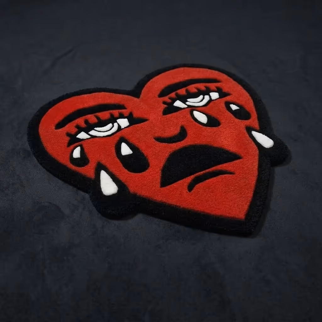Crying Heart Rug image 2