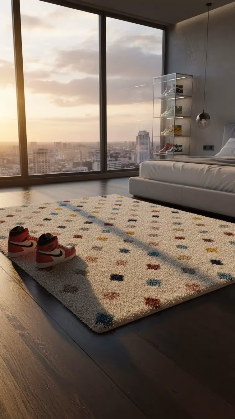 Diamond Shag Hudson Rug image 3