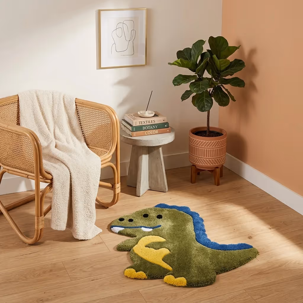 Dino Roar Tufted Rug  image 1