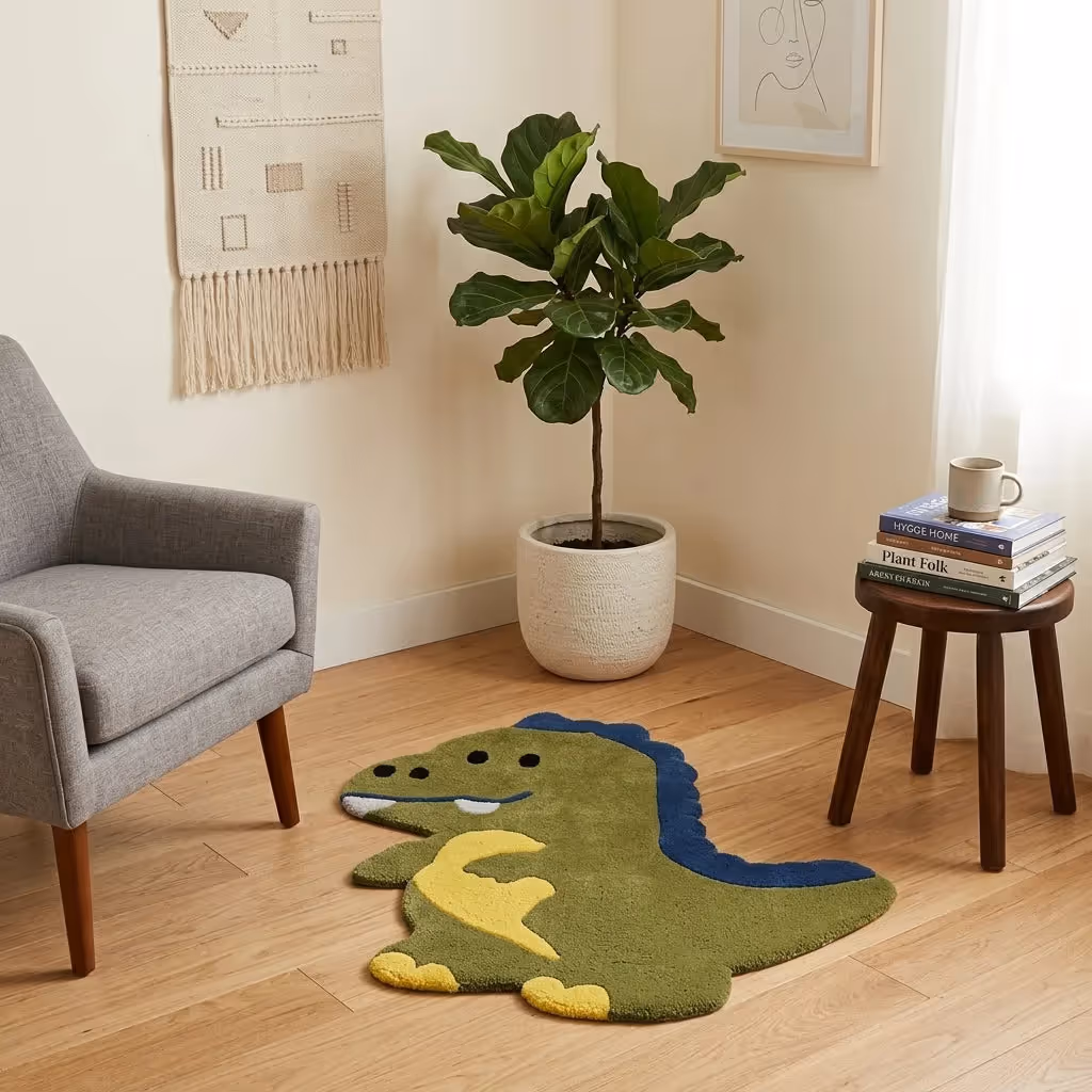 Dino Roar Tufted Rug  image 2