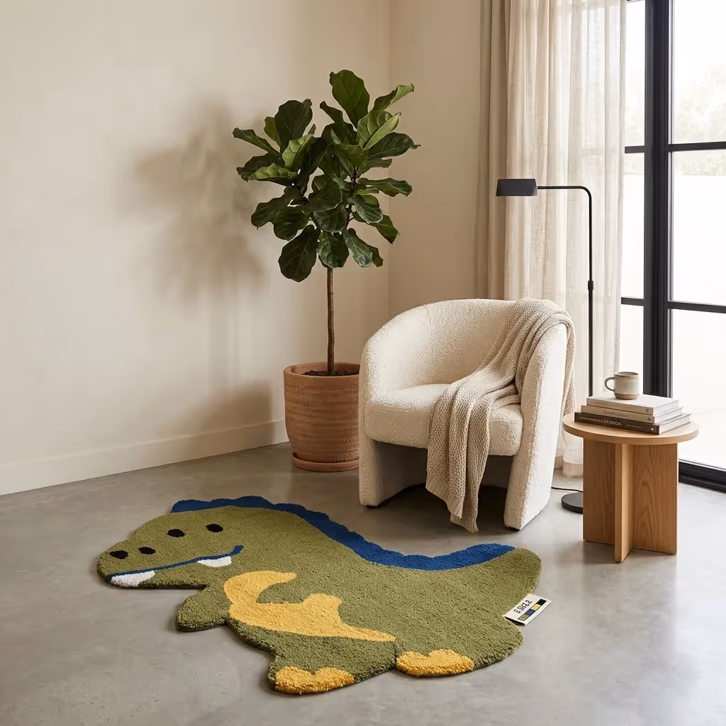 Dino Roar Tufted Rug  image 3
