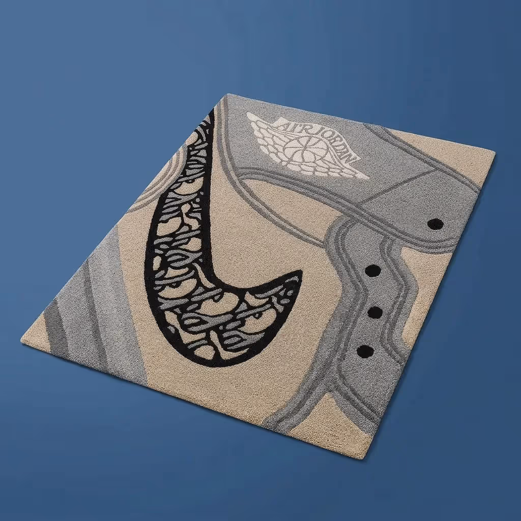 Dior Style Sneaker Rug image 2