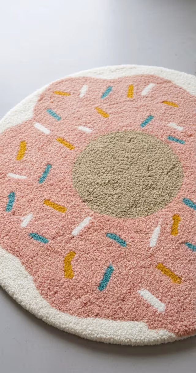 Donut Shag Donut Area Rug image 2