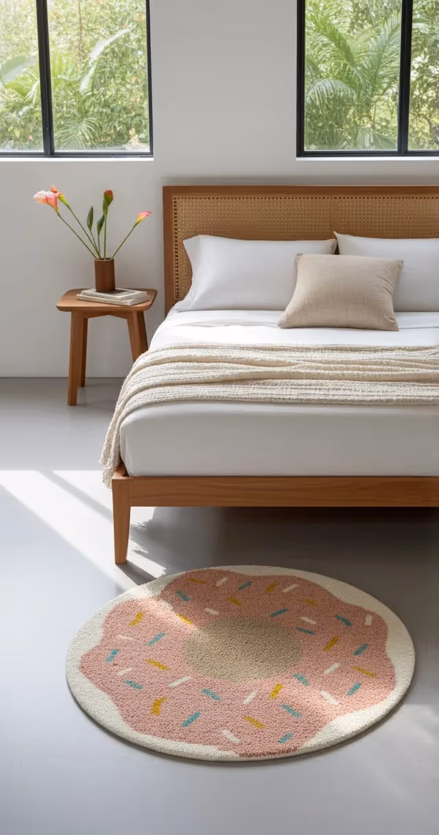 Donut Shag Donut Area Rug image 3