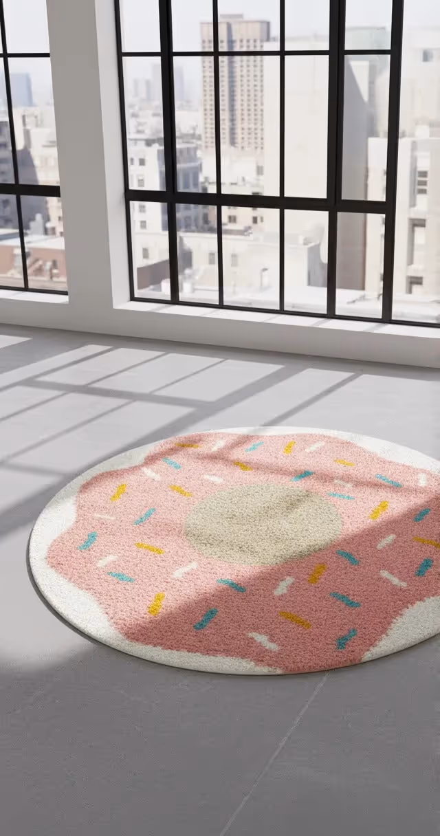 Donut Shag Donut Area Rug image 4