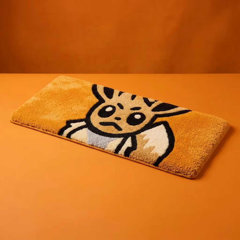 Eevee Pokemon Keyboard Rug image 1