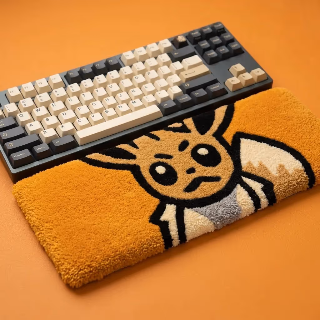 Eevee Pokemon Keyboard Rug  image 3