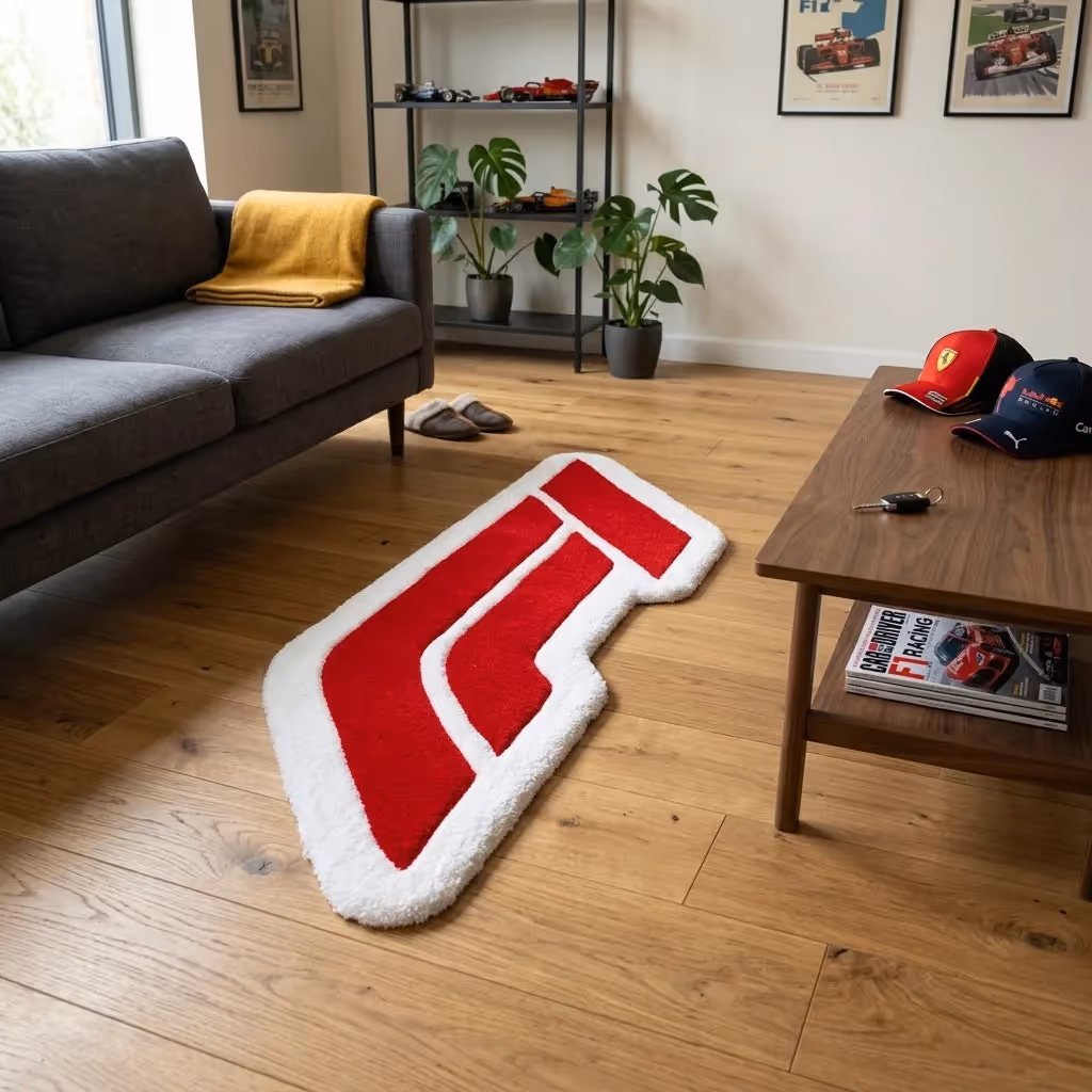 F1 Racing Aesthetic Rug  image 3