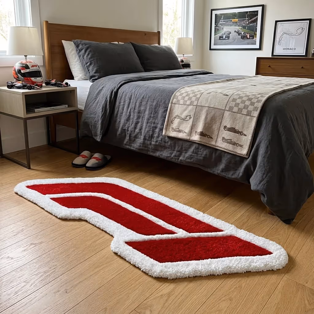 F1 Racing Aesthetic Rug  image 4