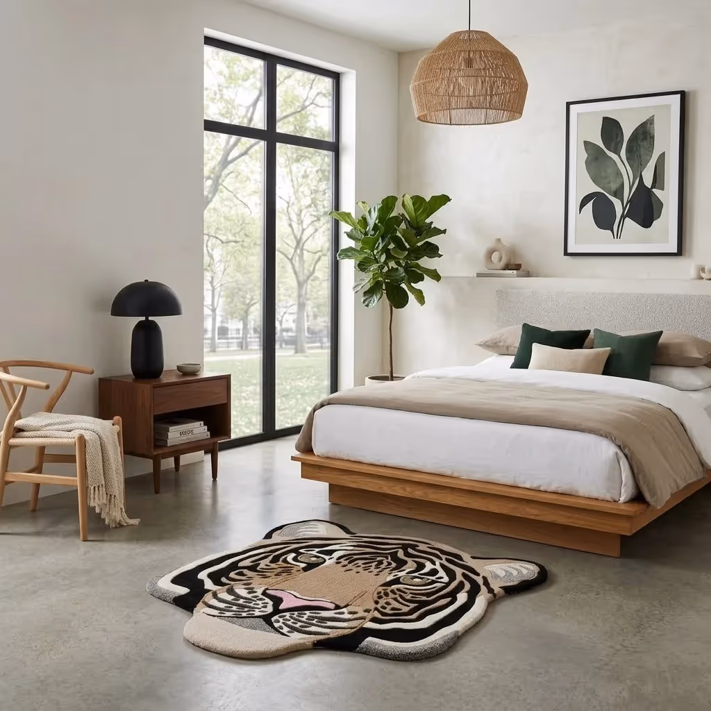 Fearless Tiger Rug image 5