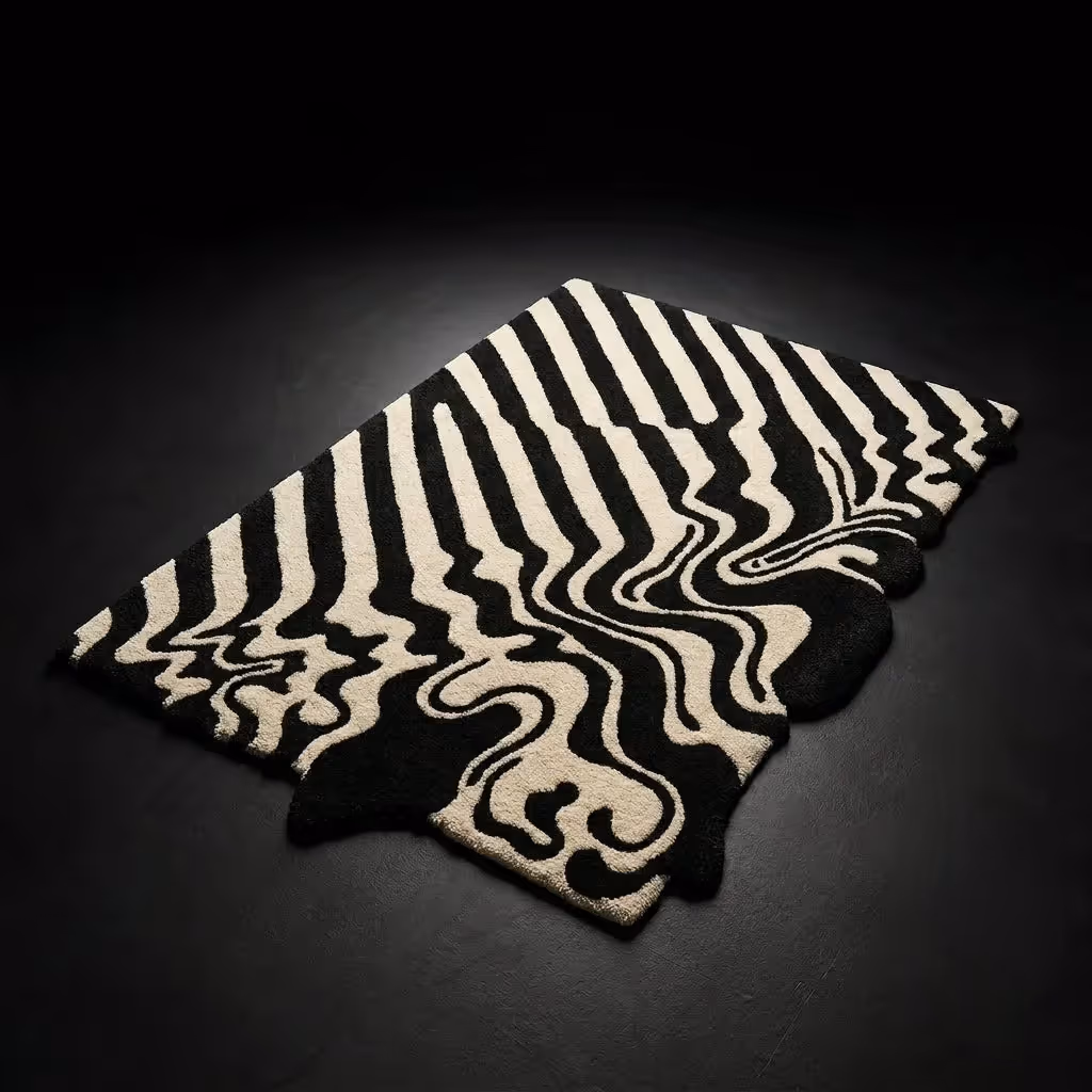 Fluid Wool Rug image 1