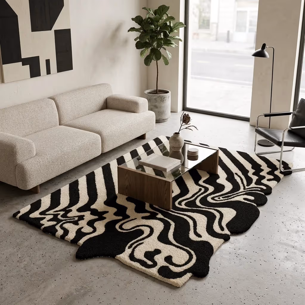 Fluid Wool Rug image 4