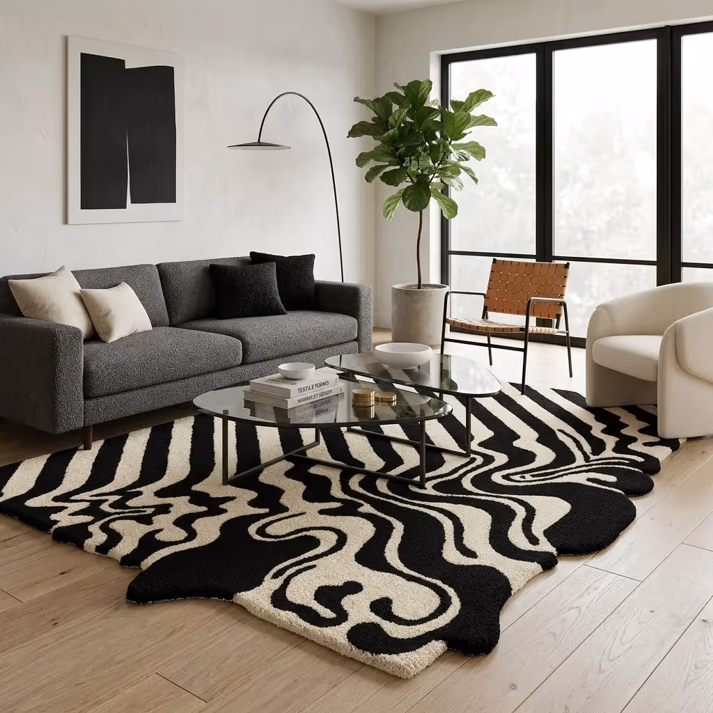 Fluid Wool Rug image 5