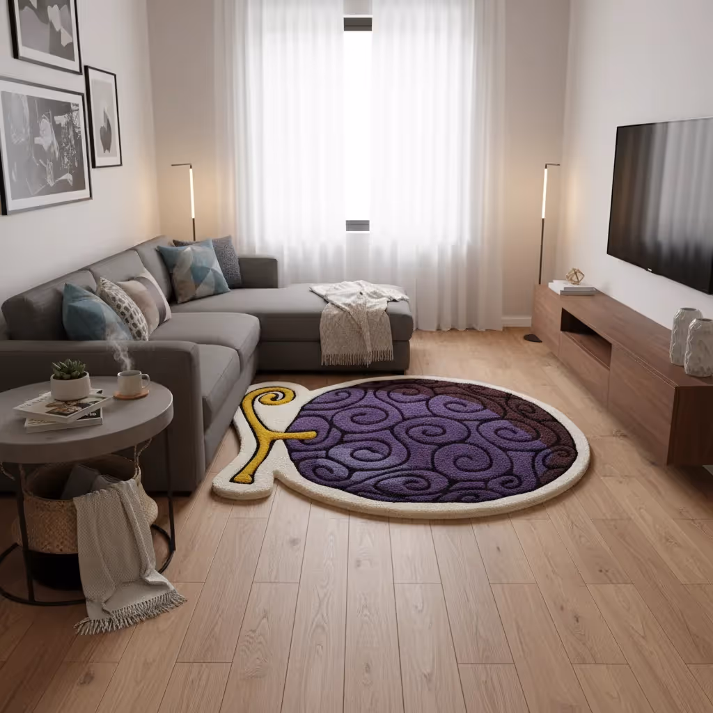 Gomu Gomu Devil Fruit One Piece Rug  image 4