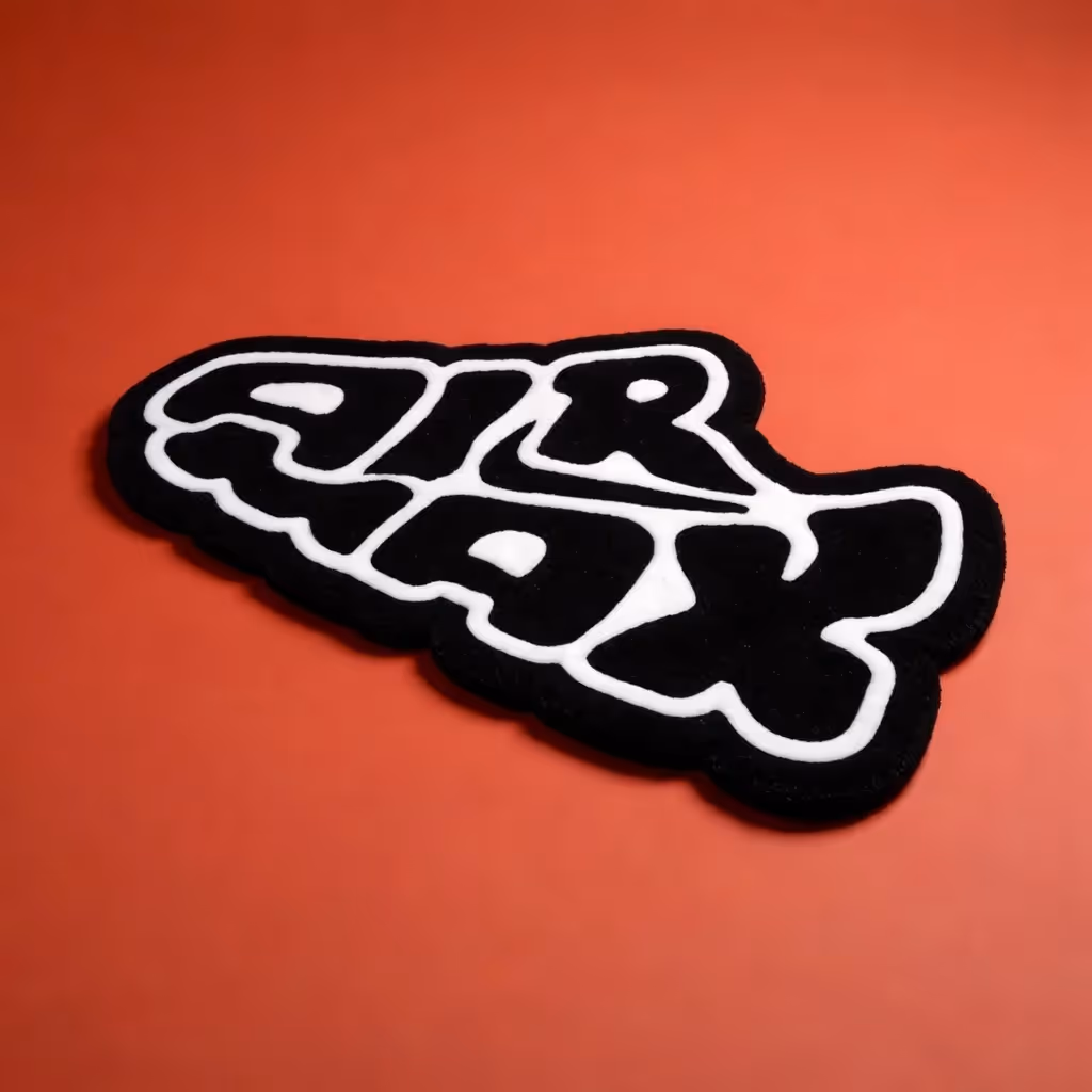 Graffiti Air Max Text Rug image 1