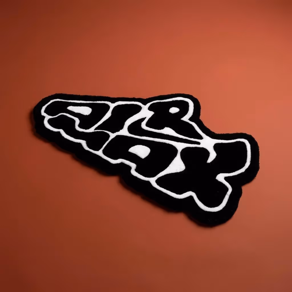 Graffiti Air Max Text Rug image 2