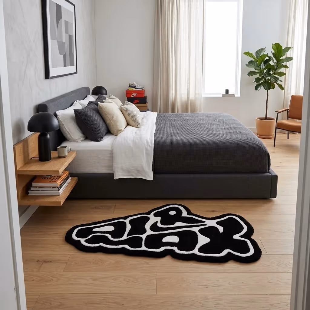 Graffiti Air Max Text Rug image 6