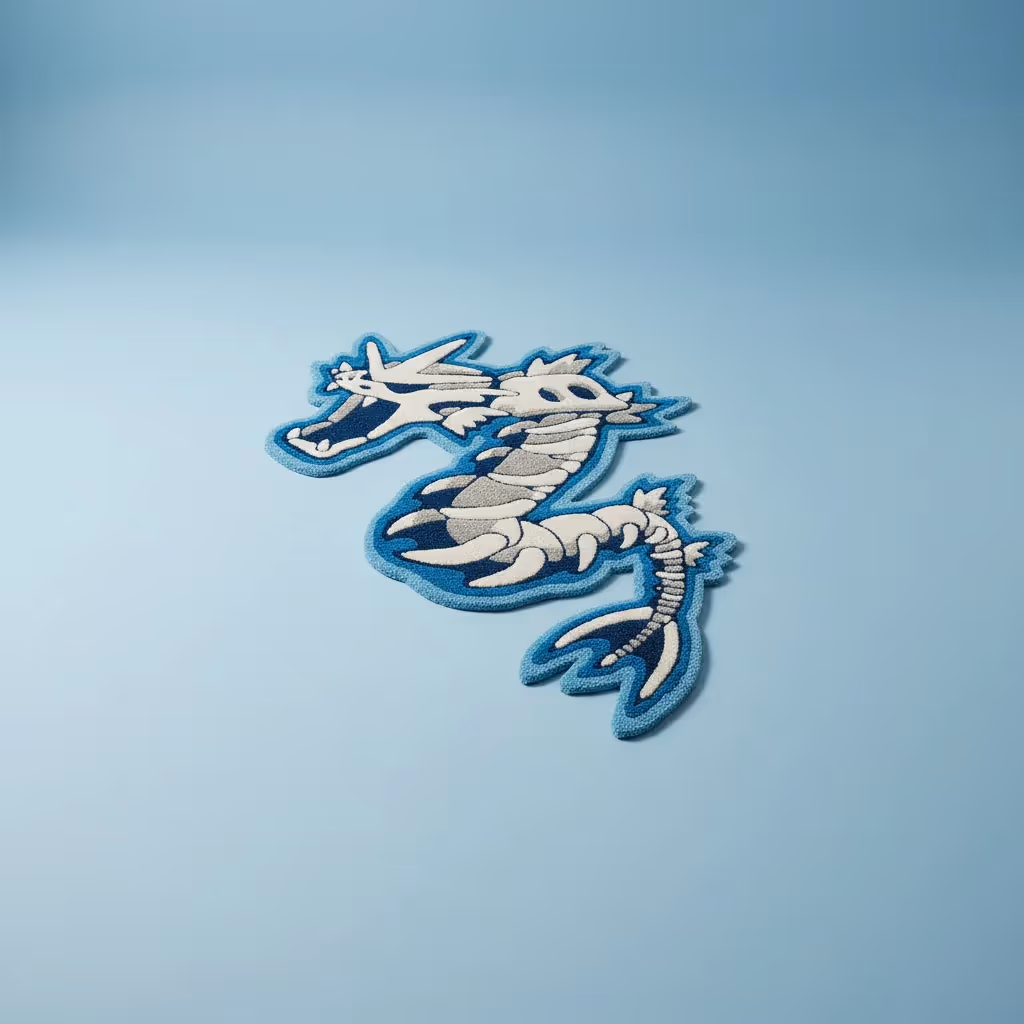 Gyarados Pokémon Hand-Tufted Rug image 3