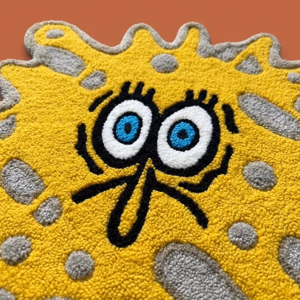 Hand-Tufted Fun Sponge Splatter Rug  image 4