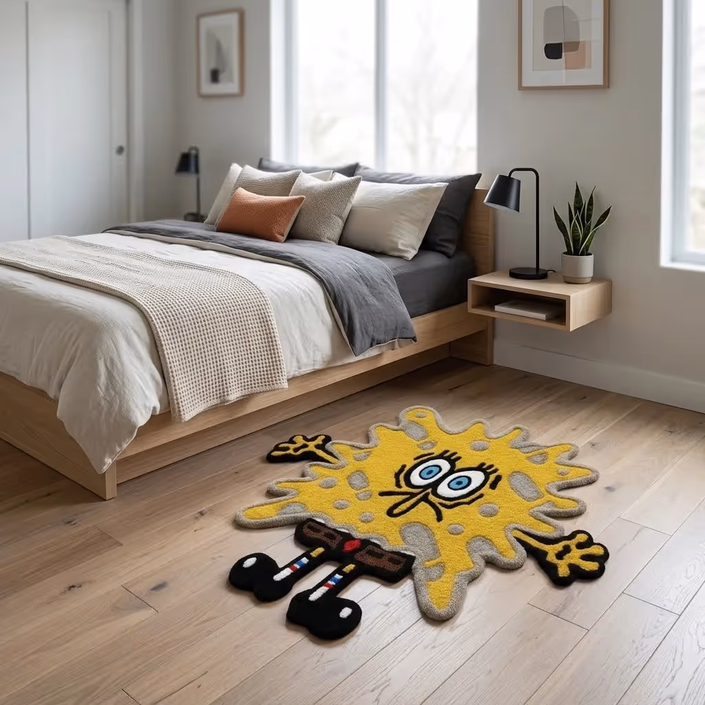 Hand-Tufted Fun Sponge Splatter Rug  image 5
