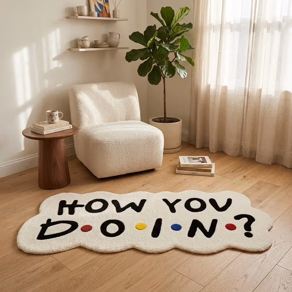 How You Doin’ Hand-Tufted Accent Rug  image 3