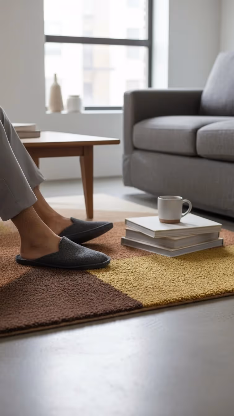 Jordan Modern Geometric Shag Area Rug  image 5