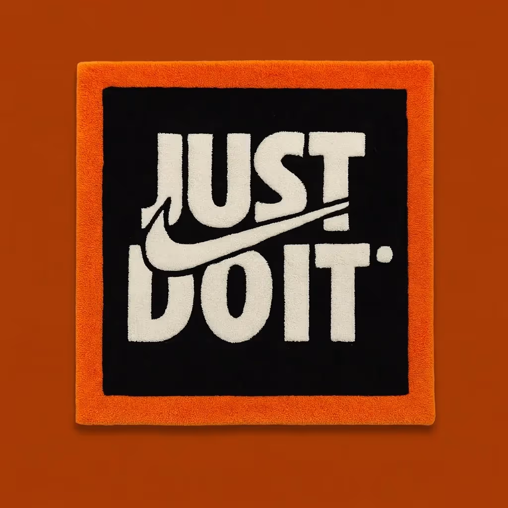 Just Do It Hand-Tufted Rug image 1