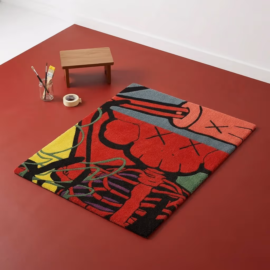 KAWS Art Rug image 1