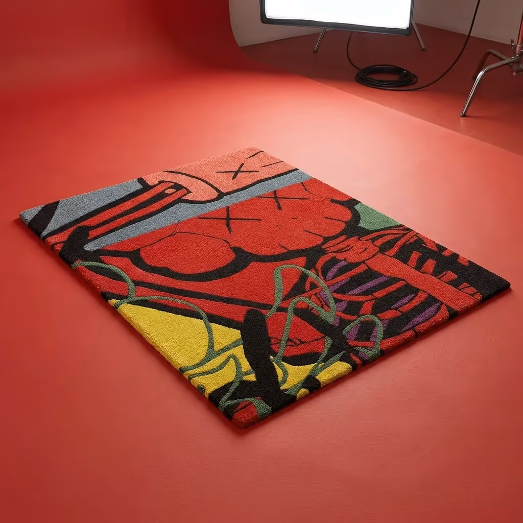 KAWS Art Rug  image 2