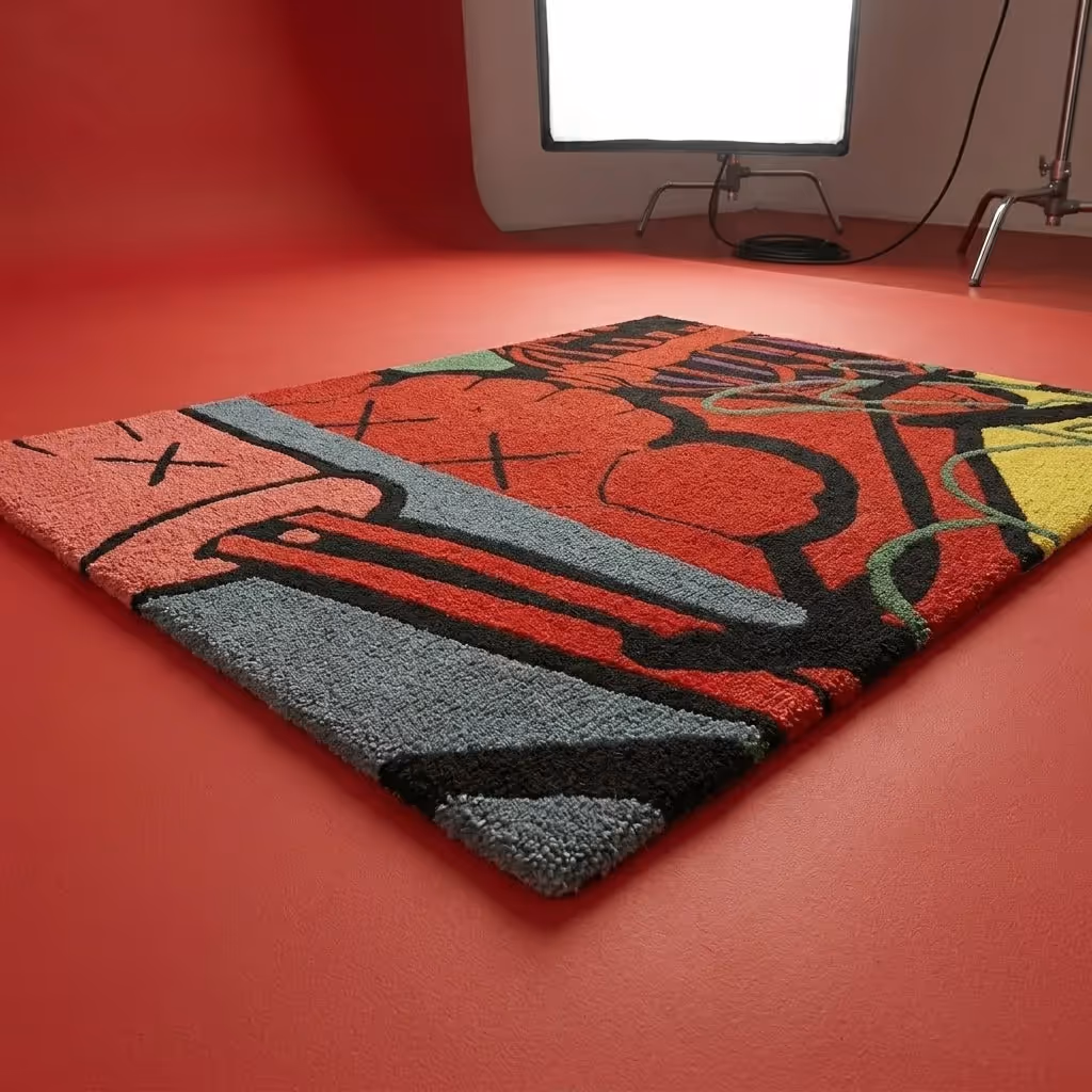 KAWS Art Rug  image 3