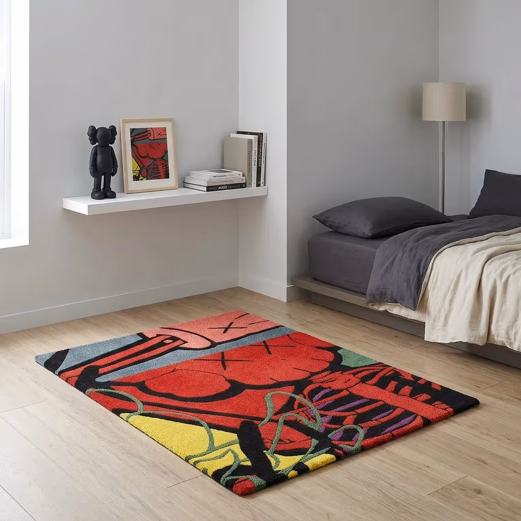 KAWS Art Rug  image 5