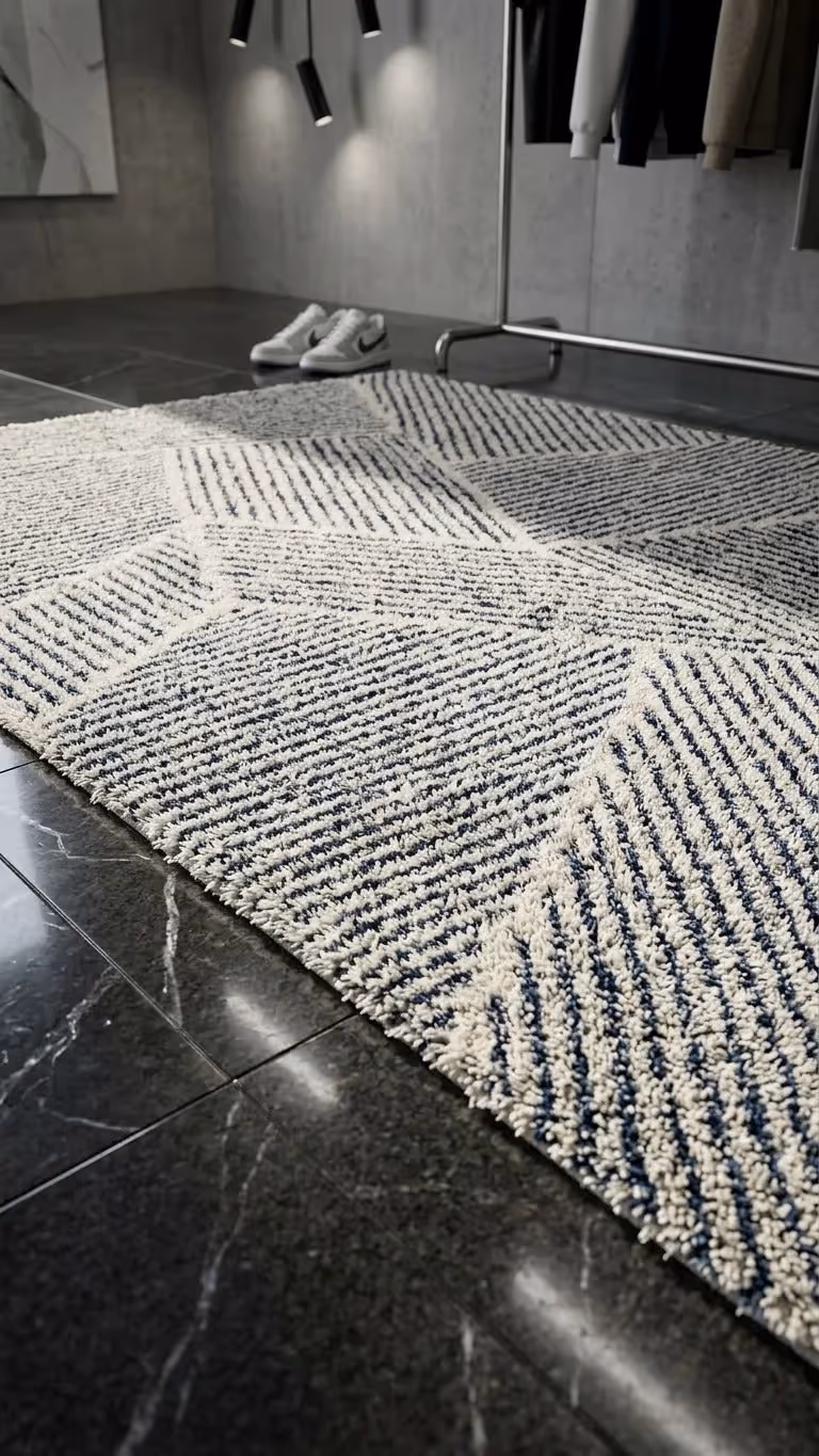 Larsen Modern Stripe Area Rug image 3