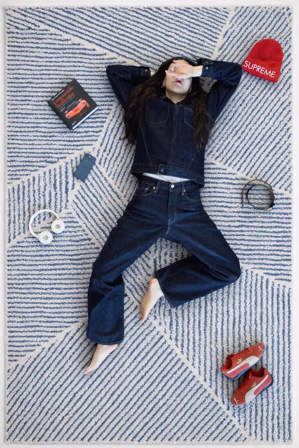 Larsen Modern Stripe Area Rug image 4