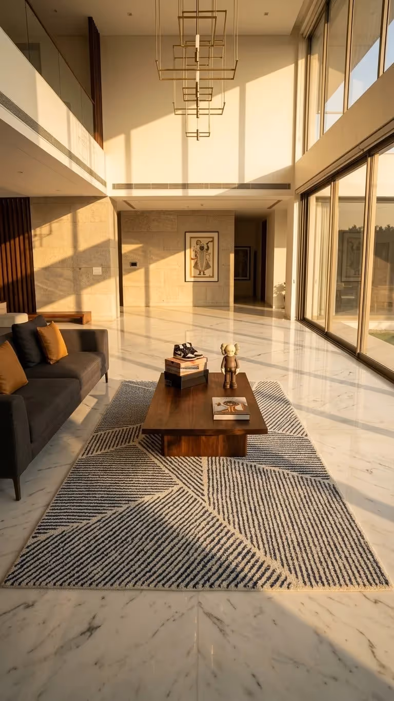 Larsen Modern Stripe Area Rug image 6