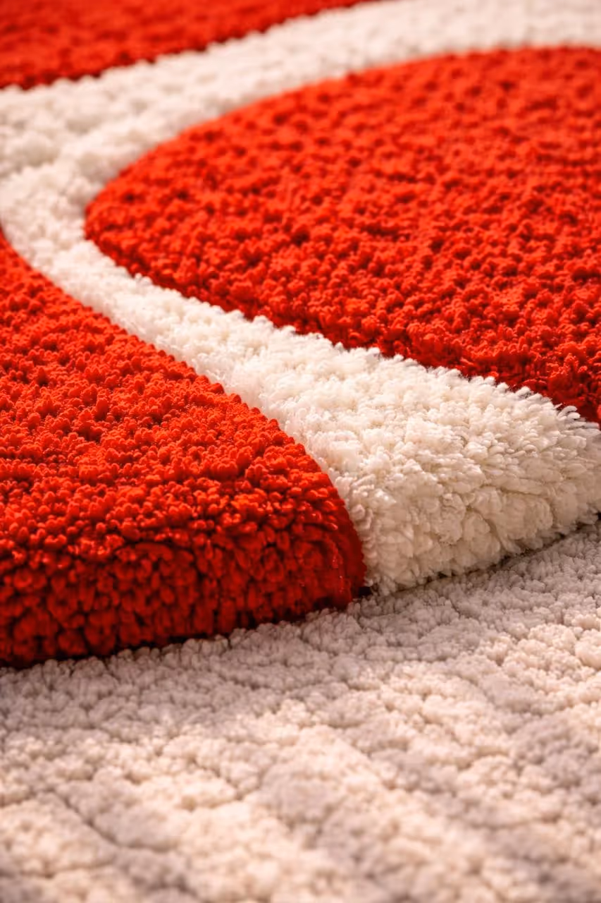 Love-Heart Hand Tufted Rug  image 3