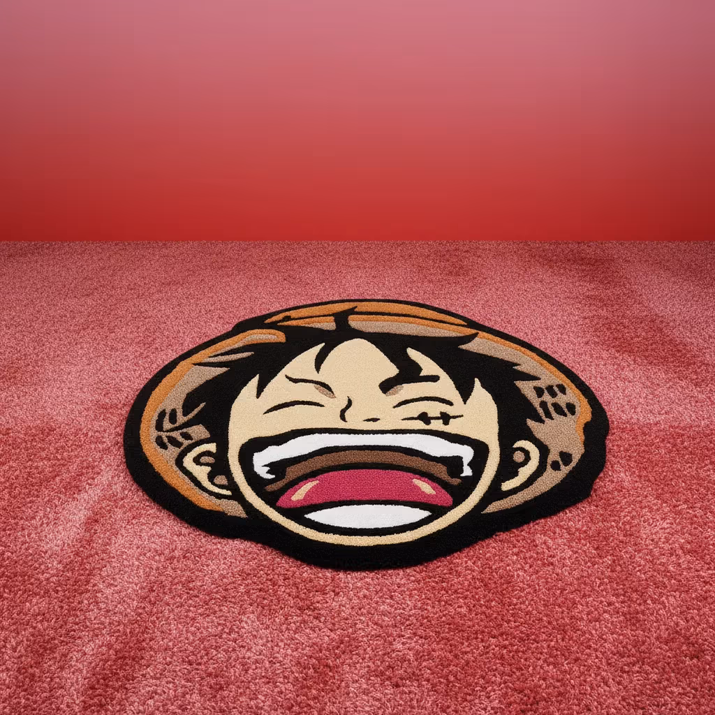 Luffy Laughing Hand-Tufted Rug image 2