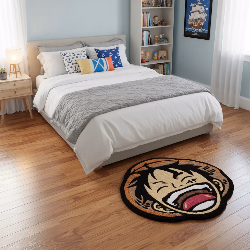 Luffy Laughing Hand-Tufted Rug image 3