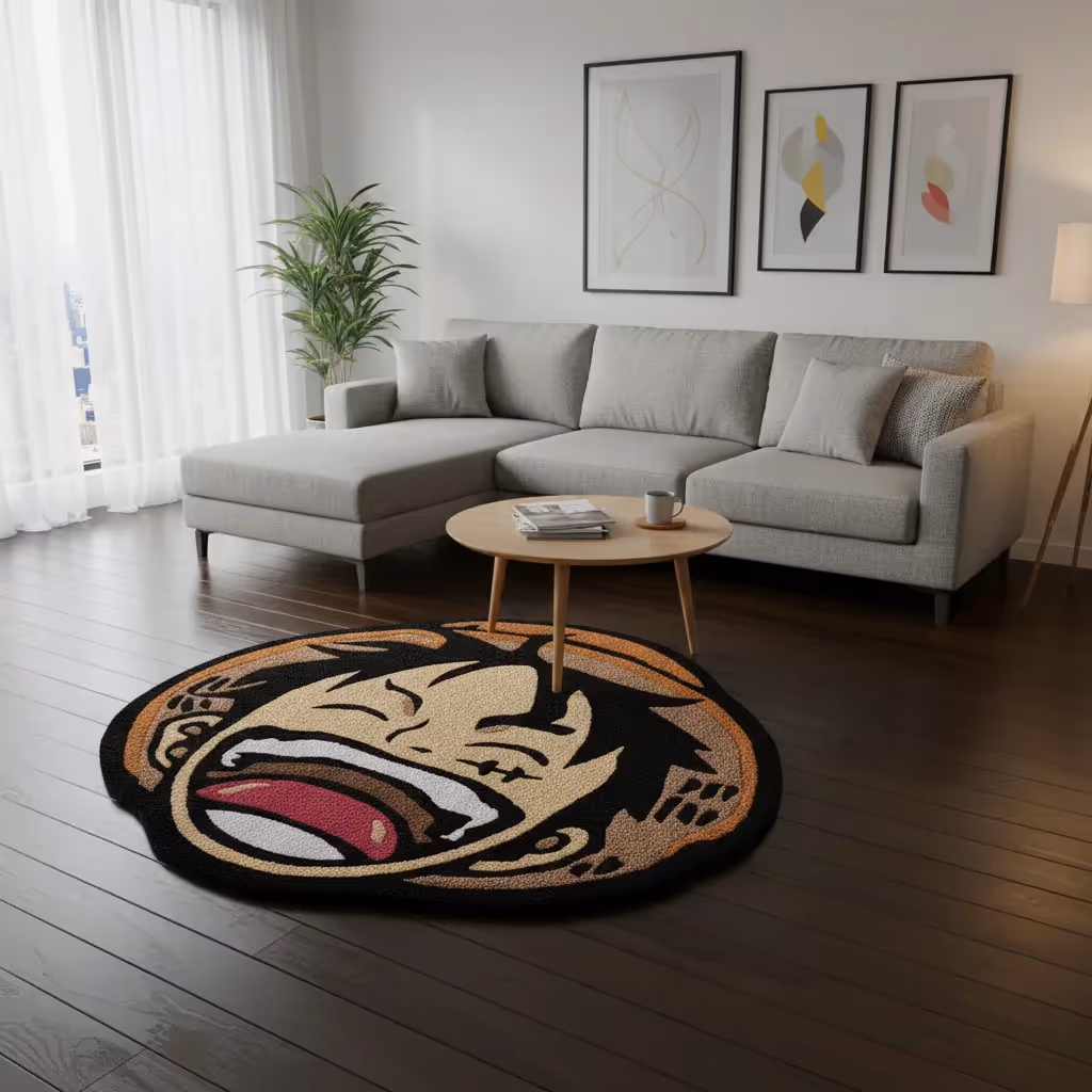 Luffy Laughing Hand-Tufted Rug image 4