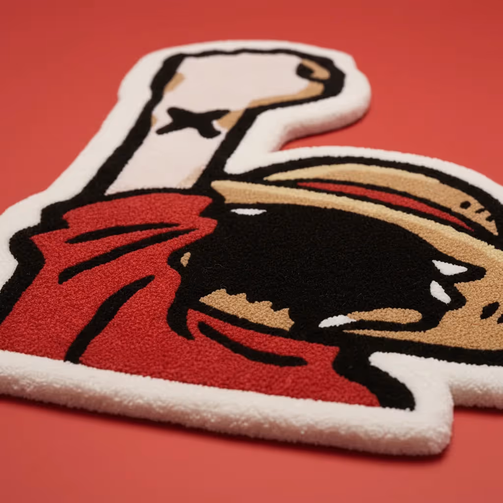 Luffy One Piece Hand Tufted Rug image 2
