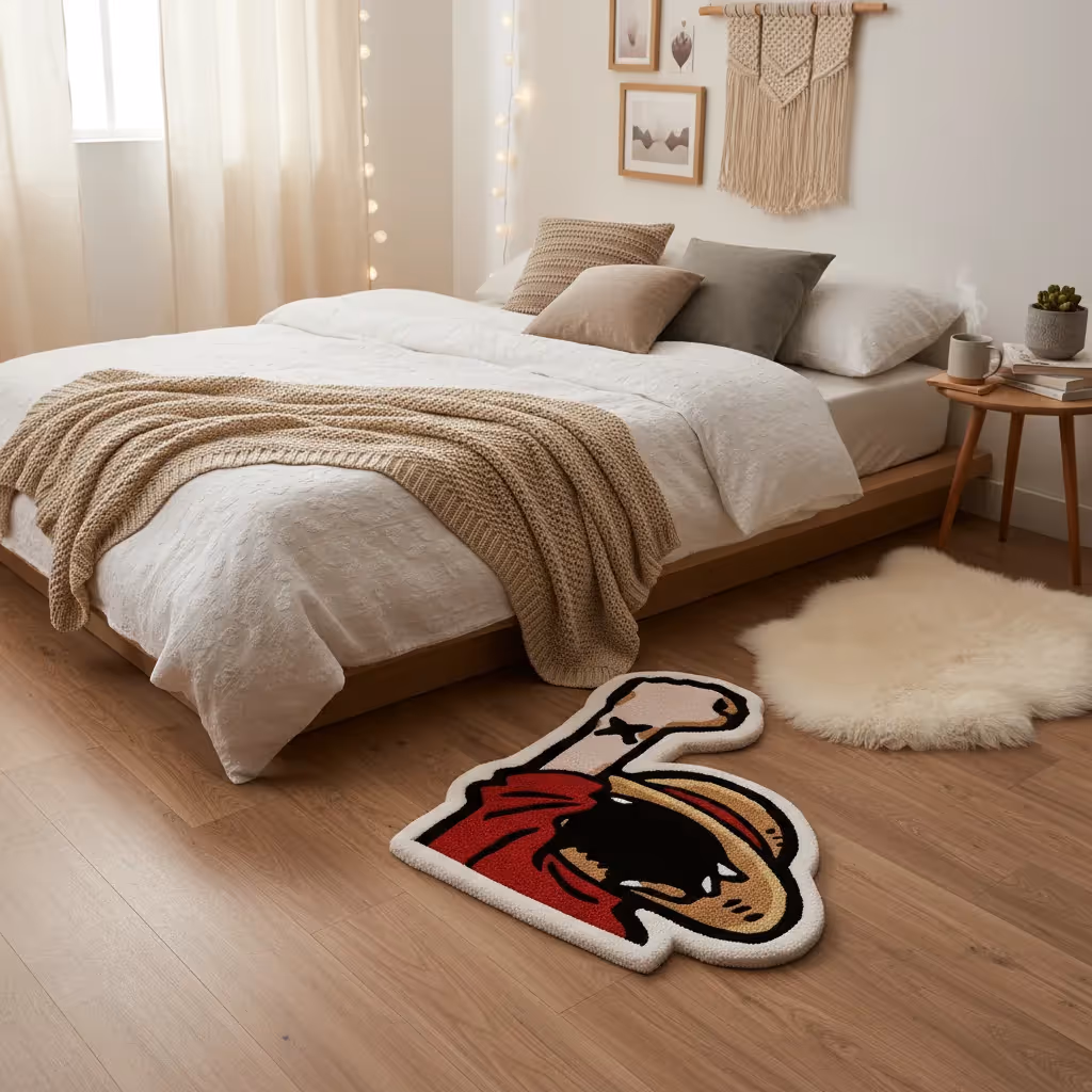 Luffy One Piece Hand Tufted Rug image 5