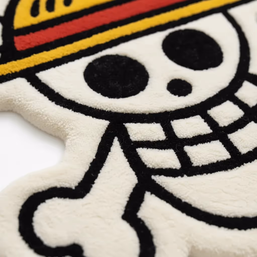 Luffy Skull Hand-Tufted Rug image 2