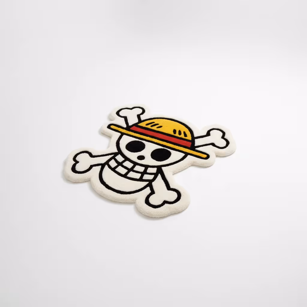 Luffy Skull Hand-Tufted Rug image 3