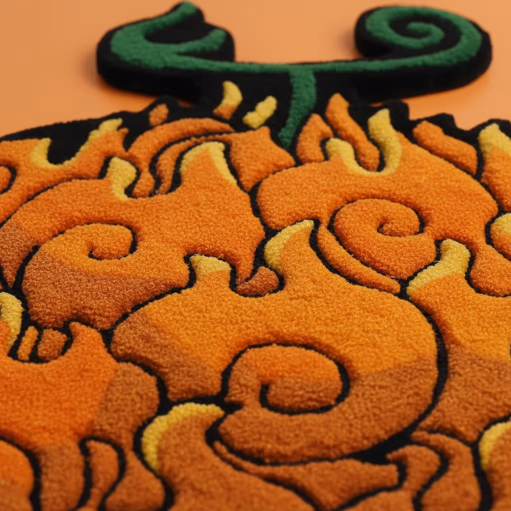 Mera Mera no Mi Ace Devil Fruit Rug image 2