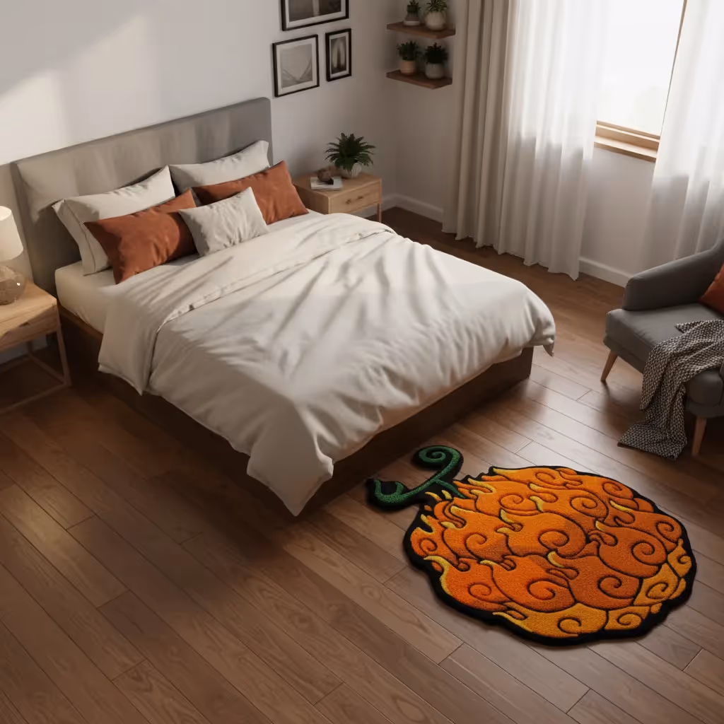 Mera Mera no Mi Ace Devil Fruit Rug image 4