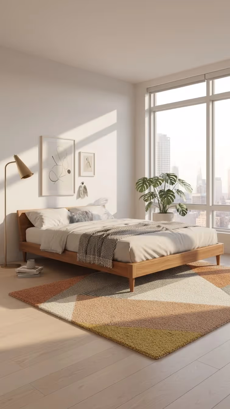 Merril Modern Abstract Shag Area Rug  image 3